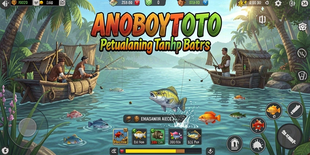 Tampilan menarik dari gameplay ANOBOYTOTO yang menggugah selera memancing.