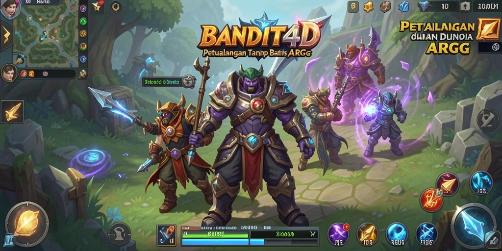 Tangkapan layar gameplay BANDIT4D yang menampilkan aksi mendebarkan.