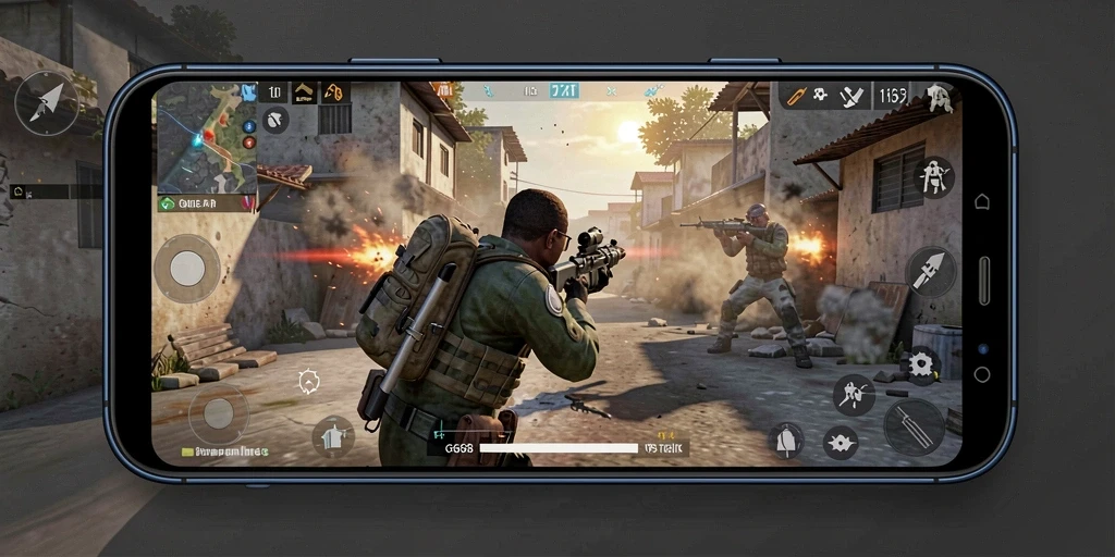 Gameplay G668 yang intens dan mendebarkan dalam aksi FPS.