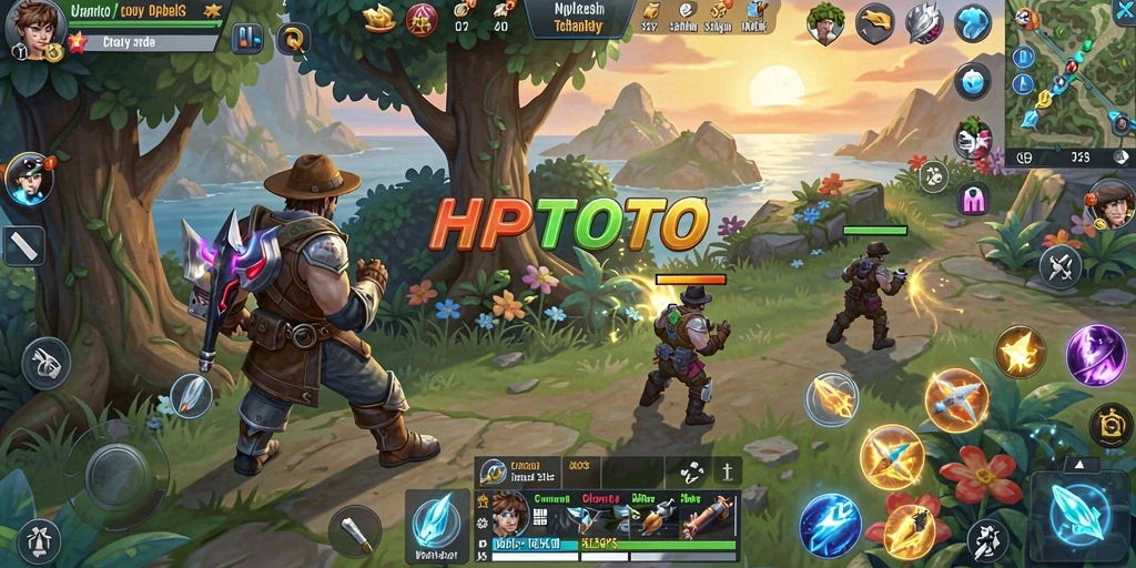 Tampilan antarmuka HPTOTO yang sederhana dan efektif.