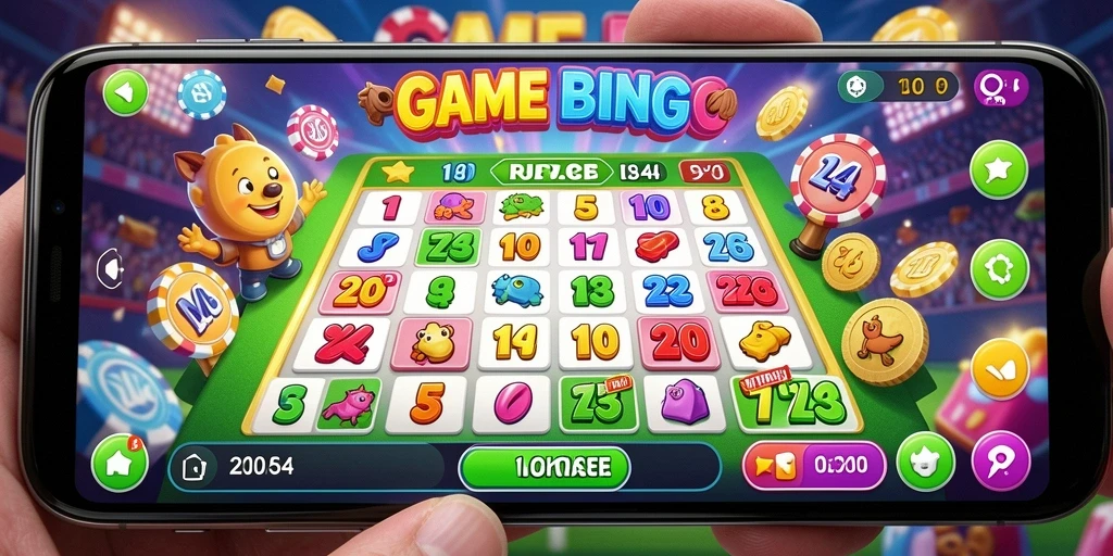 Screenshot gameplay Bingo IDRRP yang menampilkan keseruan bermain.