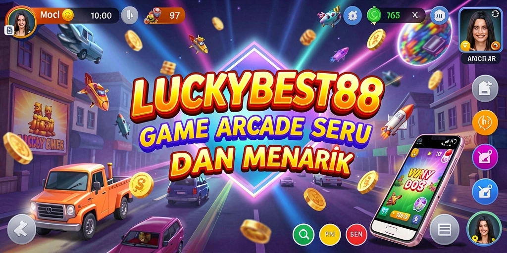 Tampilan gameplay LUCKYBEST88 yang seru dan menarik saat bermain.