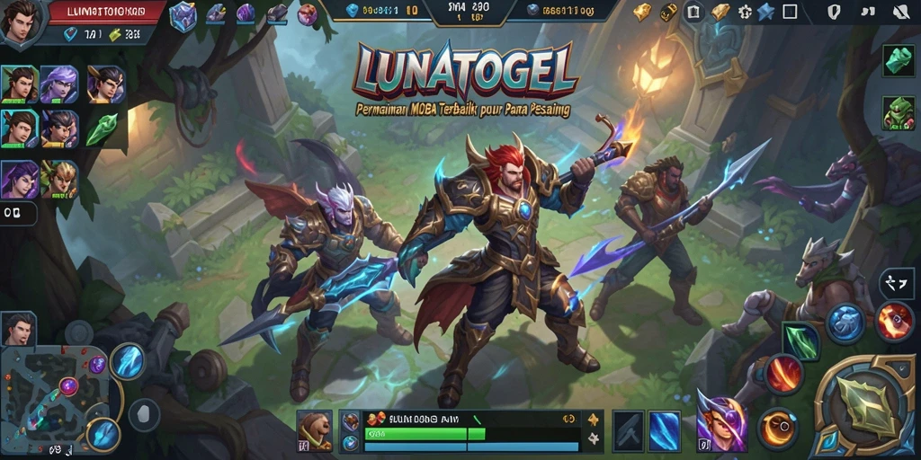 Tangkapan layar gameplay seru dari LUNATOGEL.