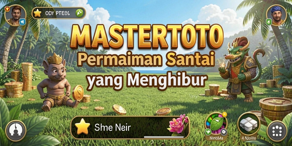 Tampilan gameplay MASTERTOTO yang menarik dan menghibur.