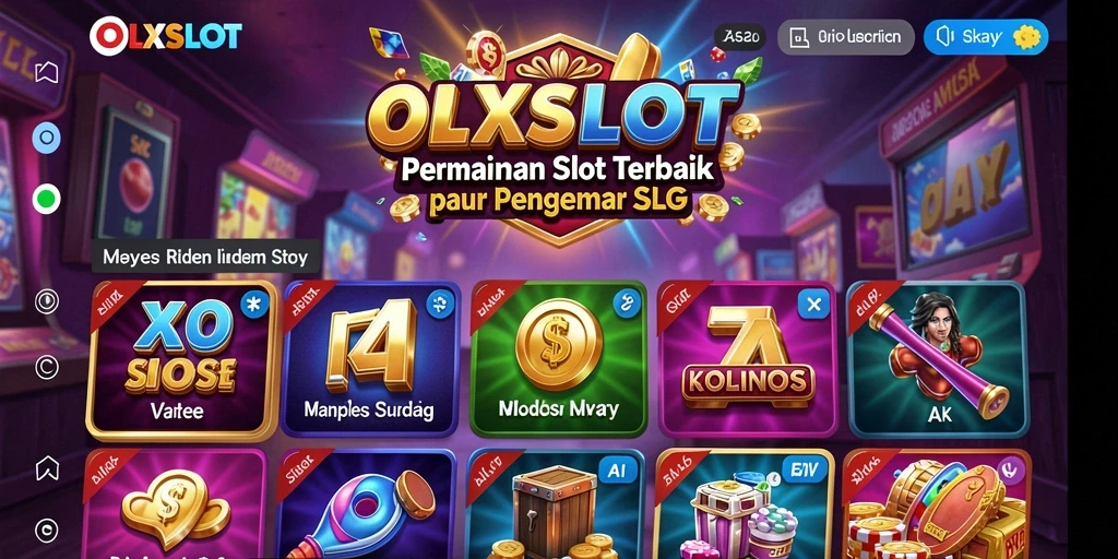 Tampilan gameplay seru dan menarik dari OLXSLOT.