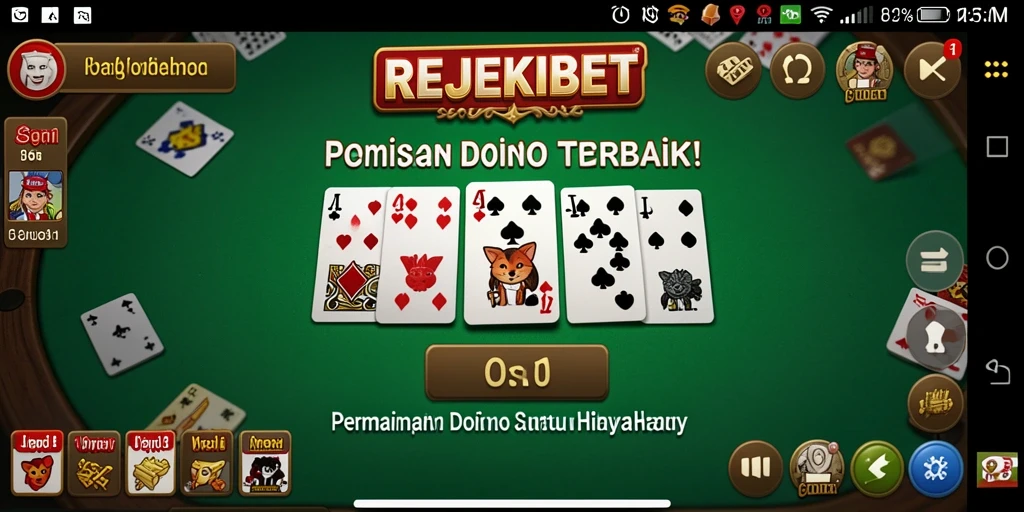 Tampilan gameplay seru dari REJEKIBET yang penuh strategi.