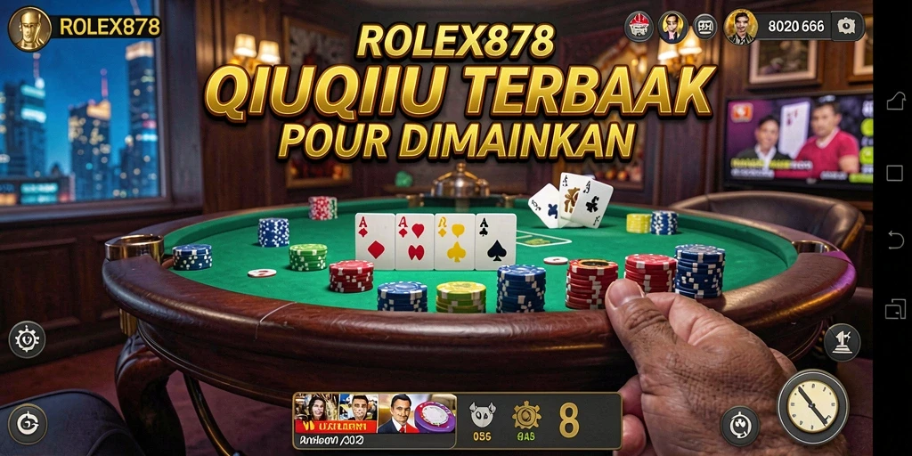 Tampilan gameplay QiuQiu yang seru dan mengasyikkan.