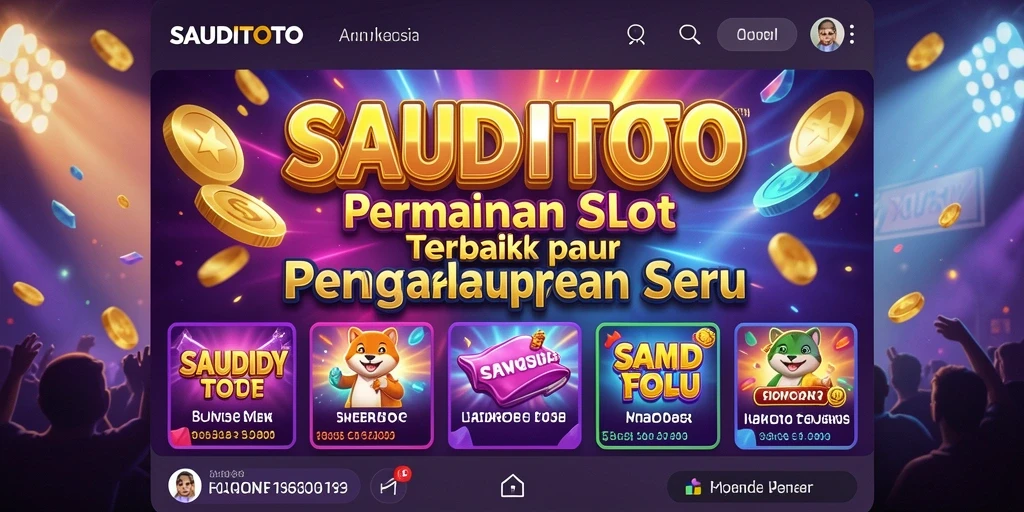 Tampilan menarik dari gameplay Slot SAUDITOTO dengan fitur menarik.