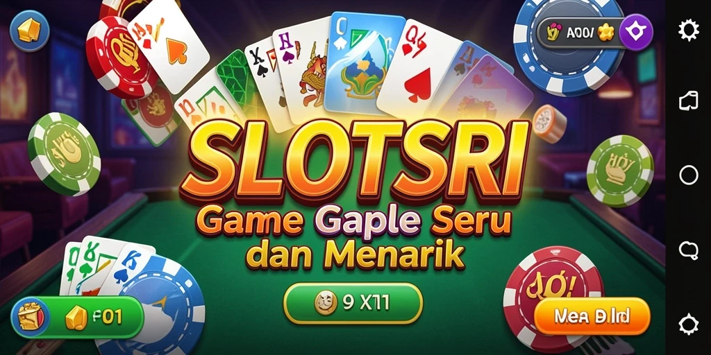 Gameplay seru dan interaktif dari SLOTSRI di Gaple.