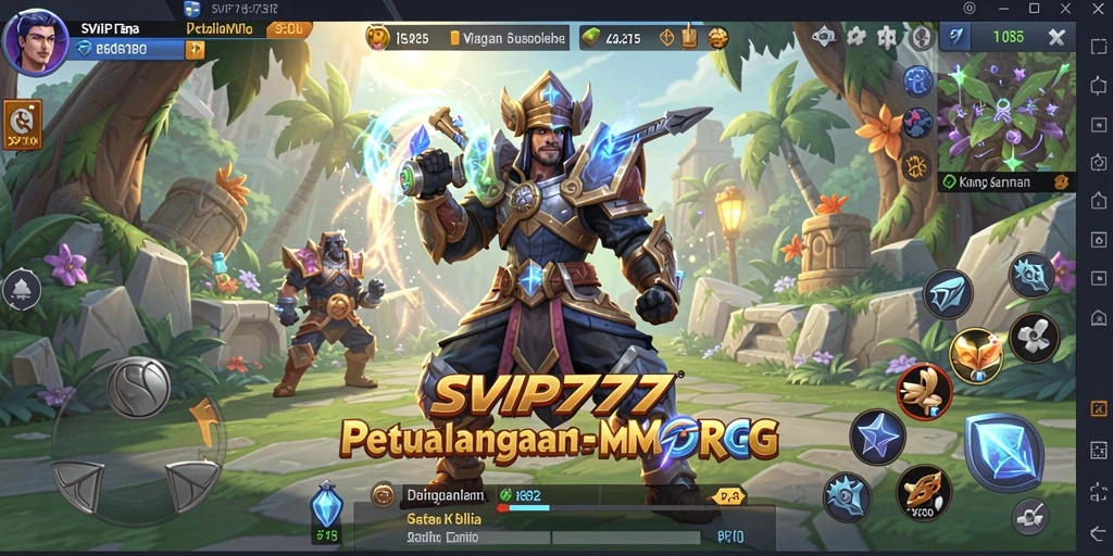 Tampilan gameplay seru dan interaksi pemain di SVIP777.