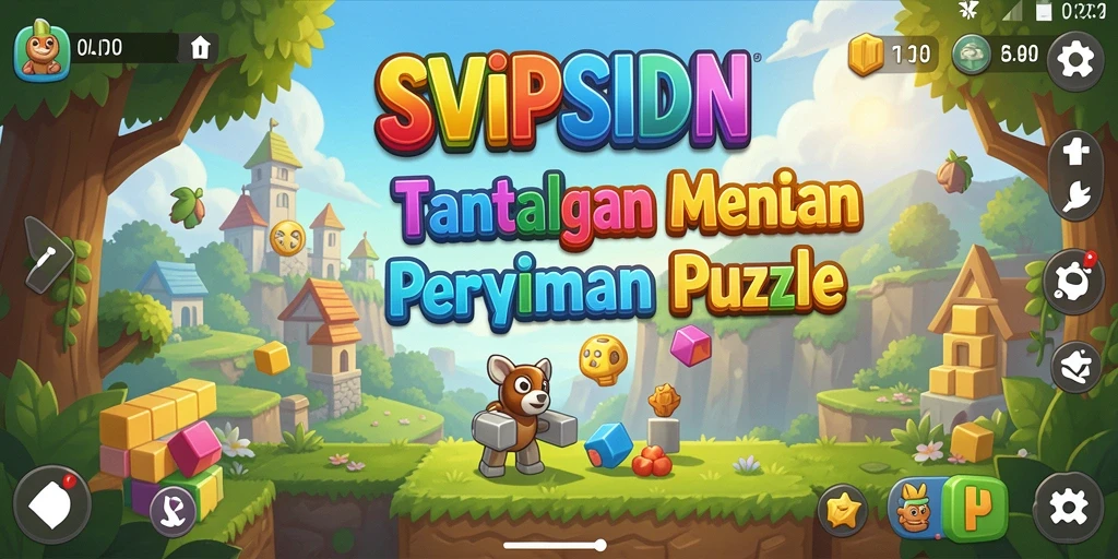 Tampilan gameplay SVIPSIDN yang seru dan menantang.