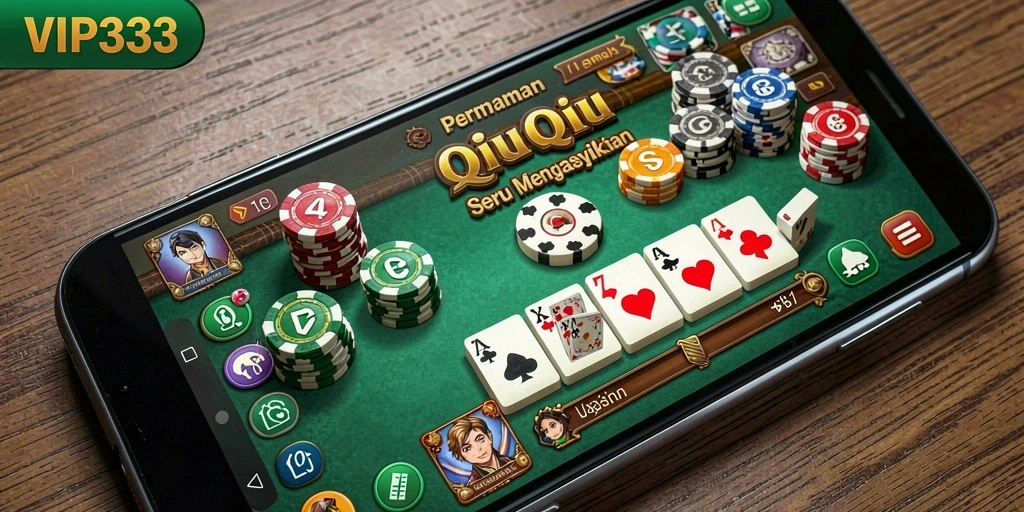 Screenshot gameplay QiuQiu yang seru di VIP333.
